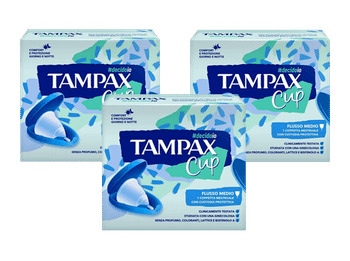 Tampax menstruatiecup overzicht