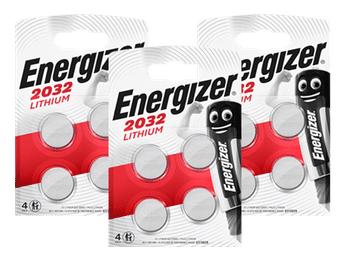 Energizer CR2032 batterij overzicht