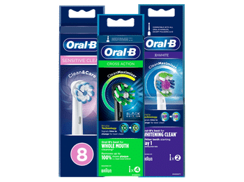 Oral-B opzetborstels overzicht