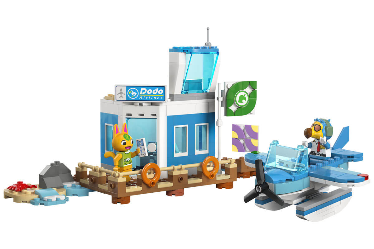 Lego Animal Crossing Vlieg met Dodo Airlines