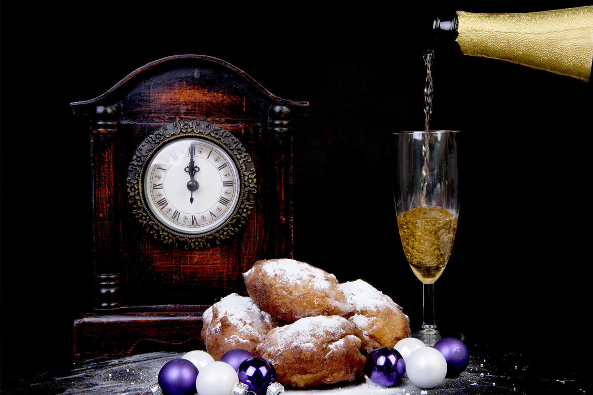 Geen oud & nieuw zonder oliebollen