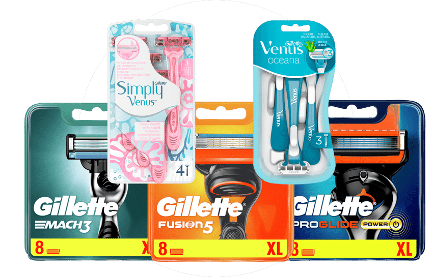 Gillette scheermesjes aanbiedingen