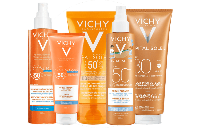 Vichy zonnebrand aanbiedingen