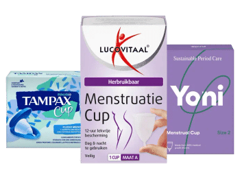 Menstruatiecup overzicht