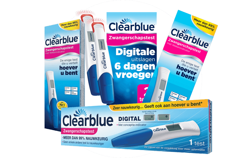 Clearblue zwangerschapstest aanbiedingen
