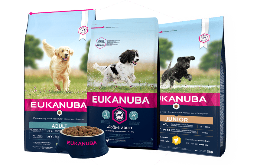 Eukanuba hondenvoer aanbiedingen