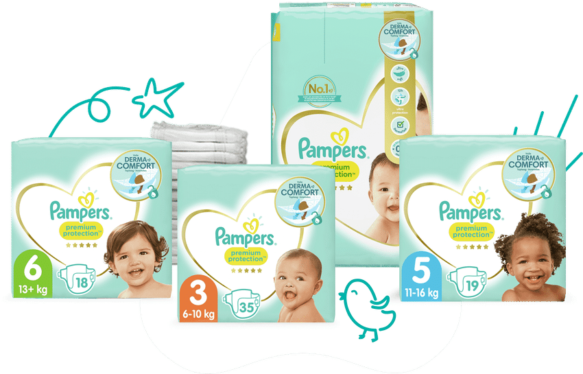 Pampers Premium Protect luiers