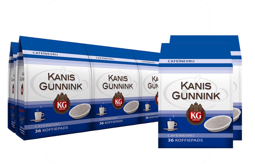 Kanis & Gunnink Cafeïnevrije koffiepads aanbiedingen