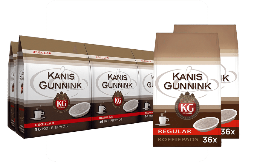 kanis & Gunnink Regular koffiepads aanbiedingen